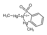 N,N-Bis-methylmercuri-benzolsulfonsaeureamid_98593-02-3
