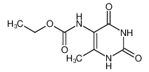 (6-methyl-2,4-dioxo-1,2,3,4-tetrahydro-pyrimidin-5-yl)-carbamic acid ethyl ester_98594-84-4