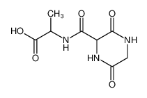 N-(3,6-dioxo-piperazine-2-carbonyl)-alanine_98594-94-6