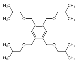 1,2,4,5-Tetrakis-isobutyloxymethyl-benzol_986-85-6