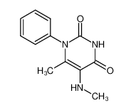 6-methyl-5-methylamino-1-phenyluracil_98610-43-6