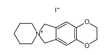 2,3,6,8-tetrahydro-spiro[[1,4]dioxino[2,3-f]isoindolium-7,1'-piperidinium]; iodide_98613-42-4