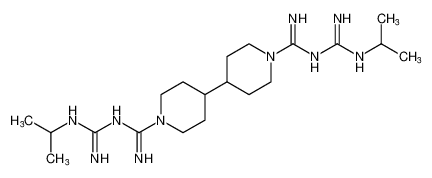 N1,N1'-bis(N-isopropylcarbamimidoyl)-[4,4'-bipiperidine]-1,1'-bis(carboximidamide)_98630-43-4