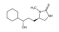(R)-5-((S)-3-cyclohexyl-3-hydroxypropyl)-1-methylimidazolidine-2-thione_98630-86-5