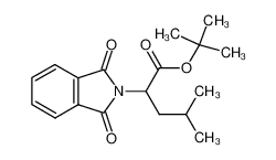 tert-butyl 2-(1,3-dioxo-1,3-dihydro-2H-isoindol-2-yl)-4-methylpentanoate_98638-05-2