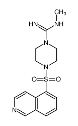 1-Piperazinecarboximidamide, 4-(5-isoquinolinylsulfonyl)-N-methyl-_98646-52-7