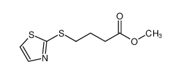 Butanoic acid, 4-(2-thiazolylthio)-, methyl ester_98648-91-0