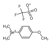 (4-methoxyphenyl)dimethylselenonium triflate_98652-07-4