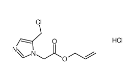 allyl 2-(5-(chloromethyl)-1H-imidazol-1-yl)acetate hydrochloride_98659-07-5