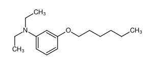 Benzenamine, N,N-diethyl-3-(hexyloxy)-_98660-19-6