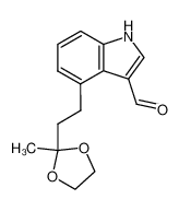 4-(2-(2-methyl-1,3-dioxolan-2-yl)ethyl)-1H-indole-3-carbaldehyde_98664-96-1