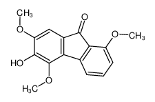 6-hydroxy-1,5,7-trimethoxy-9H-fluoren-9-one_98665-35-1