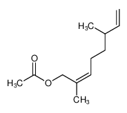 2,7-Octadien-1-ol, 2,6-dimethyl-, acetate, (Z)-_98666-16-1