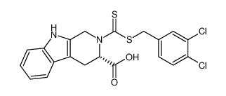 (S)-2-(((3,4-dichlorobenzyl)thio)carbonothioyl)-2,3,4,9-tetrahydro-1H-pyrido[3,4-b]indole-3-carboxylic acid CAS:98666-49-0 manufacturer & supplier