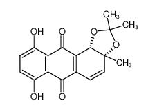 (3aSR,11bSR)-3a,11b-Dihydro-7,10-dihydroxy-2,2,3a-trimethyl-1H-anthra(1,2-d)dioxol-6,11-dione_98670-80-5
