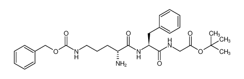 tert-butyl ((R)-2-amino-5-(((benzyloxy)carbonyl)amino)pentanoyl)-L-phenylalanylglycinate_98670-90-7
