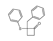 2-benzyl-2-(phenylthio)cyclobutanone_98678-25-2