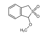 1-methoxy-1,3-dihydrobenzo(c)thiophene 2,2-dioxide_98678-34-3