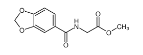Glycine, N-(1,3-benzodioxol-5-ylcarbonyl)-, methyl ester_98685-54-2