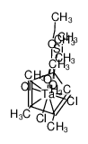 ((η5-C5(CH3)5Cl3)(OCH(trimethylsilyl)C(O)OCH2CH3))tantalum_98688-33-6