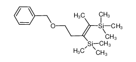 ((Z)-3,4-Bis-trimethylsilanyl-pent-3-enyloxymethyl)-benzene_98689-61-3