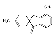 4-Methyl-1-methylenindan-2-spiro-1'-(4'-methylcyclohex-3-en)_98692-83-2