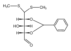 2,4-Benzyliden-D-xylo-trihydroxy-glutardialdehyd-1-dimethylmercaptal_98693-75-5