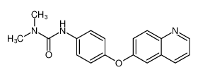 Urea, N,N-dimethyl-N'-[4-(6-quinolinyloxy)phenyl]-_98707-51-8