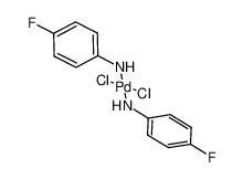 trans-dichlorobis(p-fluoroaniline)palladium(II)_98716-12-2