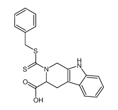 2-Benzylsulfanylthiocarbonyl-2,3,4,9-tetrahydro-1H-β-carboline-3-carboxylic acid_98718-58-2