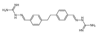 1,2-Bis-(4-formylphenyl)-ethan-bis-guanylhydrazon_98723-07-0