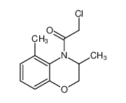 2H-1,4-Benzoxazine, 4-(chloroacetyl)-3,4-dihydro-3,5-dimethyl-_98730-06-4