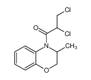 2,3-dichloro-1-(3-methyl-2,3-dihydro-4H-benzo[b][1,4]oxazin-4-yl)propan-1-one_98730-42-8