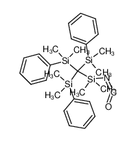 (isocyanato)(dimethyl)(tris(phenyldimethylsilyl)methyl)silane_98750-64-2