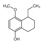 1-Naphthalenol, 5-ethyl-5,6,7,8-tetrahydro-4-methoxy-_98761-17-2