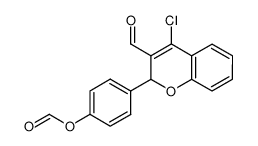 4-chloro-3-formyl-4'-formyloxy-flav-3-ene_98770-00-4