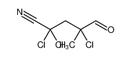 Pentanenitrile, 2,2,4-trichloro-4-methyl-5-oxo-_98775-55-4