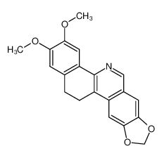 2,3-dimethoxy-12,13-dihydrobenzo[c][1,3]dioxolo[4,5-j]phenanthridine_98799-57-6