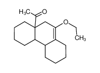 1-(10-ethoxy-1,3,4,4a,4b,5,6,7,8,9-decahydro-2H-[8a]phenanthryl)-ethanone_98804-66-1