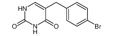 2,4(1H,3H)-Pyrimidinedione, 5-[(4-bromophenyl)methyl]-_98808-49-2