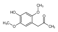 2-Propanone, 1-(4-hydroxy-2,5-dimethoxyphenyl)-_98809-14-4