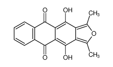 Anthra[2,3-c]furan-5,10-dione, 4,11-dihydroxy-1,3-dimethyl-_98809-44-0