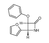3-phenoxy-4-(2-furyl)azetidin-2-one_98810-49-2