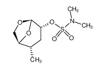 1,6-anhydro-3,4-dideoxy-2-O-(N,N-dimethylsulfamoyl)-4-C-methyl-β-D-ribo-hexopyranose_98815-73-7