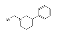 Piperidine, 1-(bromomethyl)-3-phenyl-_98817-16-4