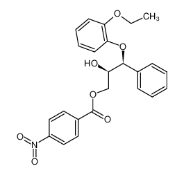 (+)-(2R,3S)-3-(2-ethoxyphenoxy)-2-hydroxy-1-(4-nitrobenzoyloxy)-3-phenylpropane_98819-71-7