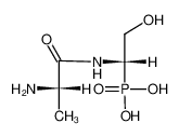 [(S)-1-((S)-2-Amino-propionylamino)-2-hydroxy-ethyl]-phosphonic acid_98820-96-3