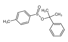toluene-4-sulfinic acid-(1-methyl-1-phenyl-ethyl ester)_98821-09-1