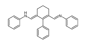 N-((6-((phenylimino)methyl)-4,5-dihydro-[1,1'-biphenyl]-2(3H)-ylidene)methyl)aniline_98827-02-2