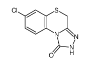 7-Chloro-2,4-dihydro-5-thia-2,3,9b-triaza-cyclopenta[a]naphthalen-1-one_98827-52-2